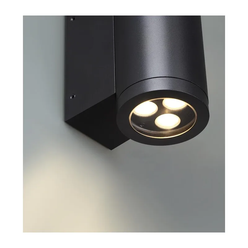 7071/7WL NATURE ODL25 685 Настенный светильник черный/металл IP65 LED 7W 3000K 15° AC85~265V LONG 3
