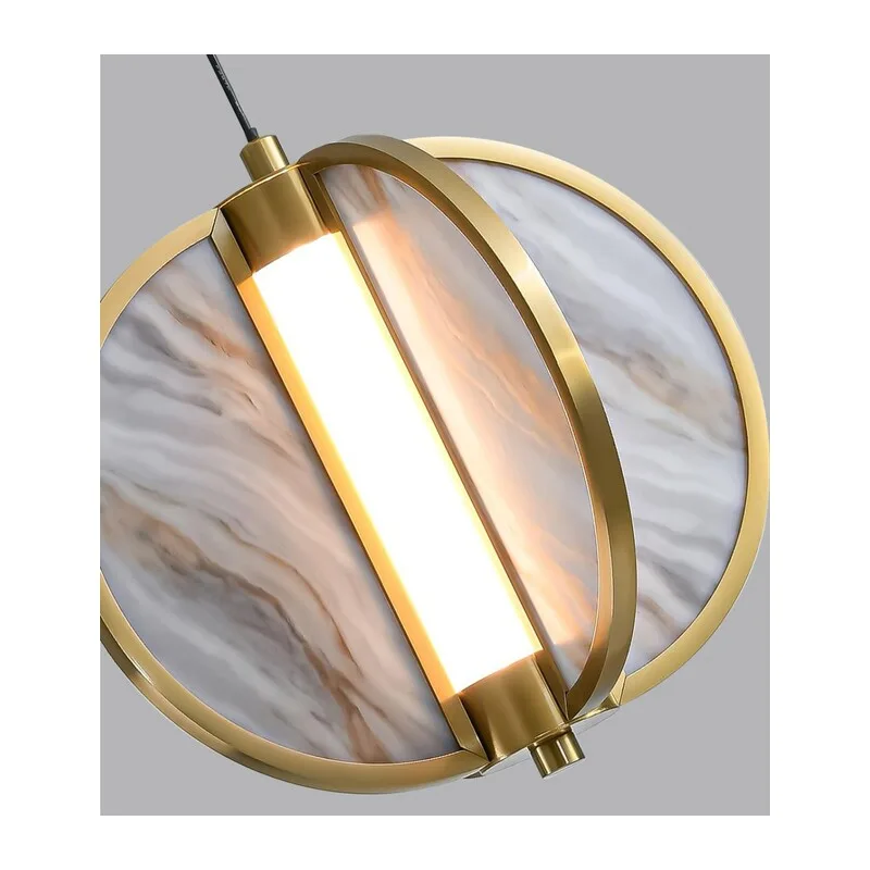 5448/12L L-VISION ODL_EX25 085 Подвесной светильник бронзовый/металл/акрил/искусственный мрамор IP20 LED 12W 3000K 220V TOSCANA 3
