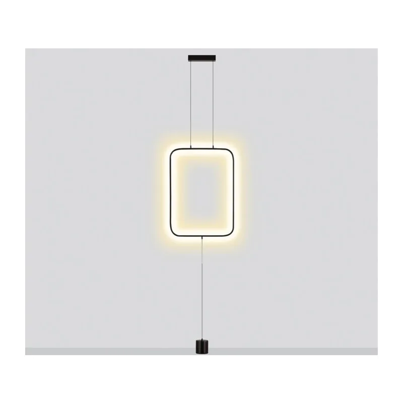 7022/27FLA HIGHTECH ODL25 283 Напольный светильник черный/металл/акрил IP20 LED 3000K 220V TEO 2