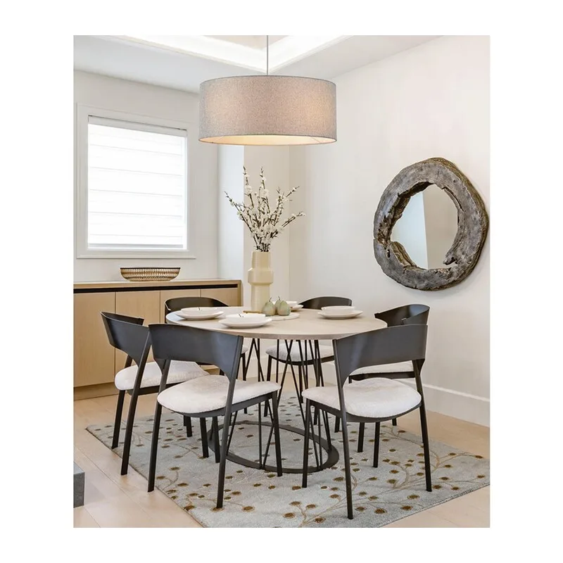 8251/3 MODERNI LN26 530  никель/серый, металл/текстиль Подвес Е27 3*60W 220V NIKKI 4