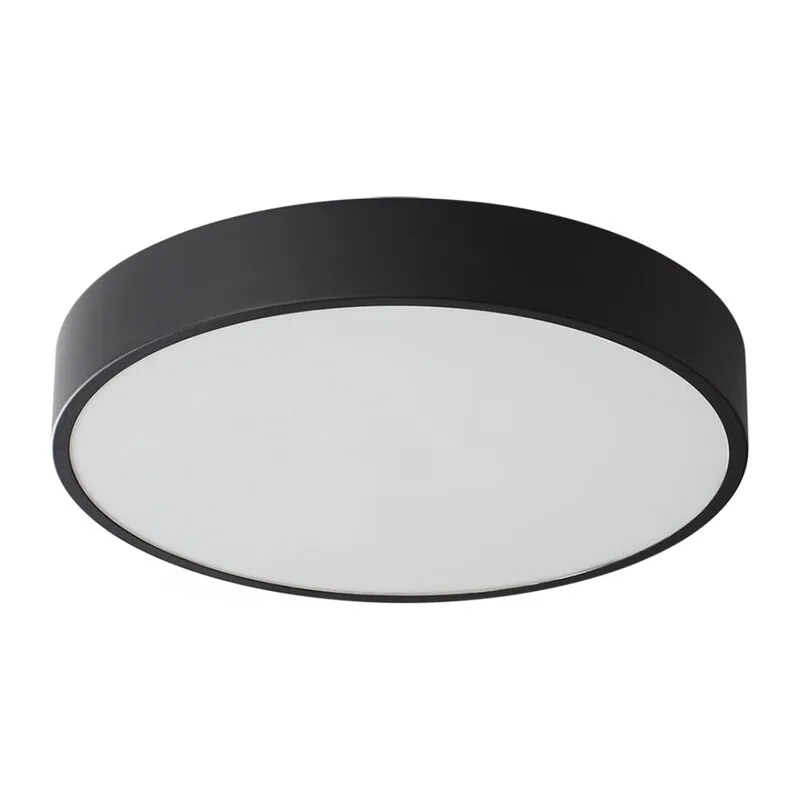 7756/36L MITRA LED SN 539 Светильник металл/акрил/черный LED (30Вт+6Вт) 3000K+3000K D400 IP20 подсветка QUASAR 2