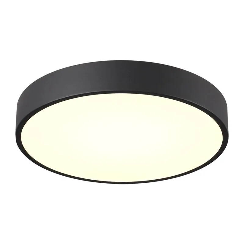 7758/36L MITRA LED SN 539 Светильник металл/акрил/черный LED (30Вт+6Вт) 4000K+4000K D400 IP20 подсветка QUASAR 4