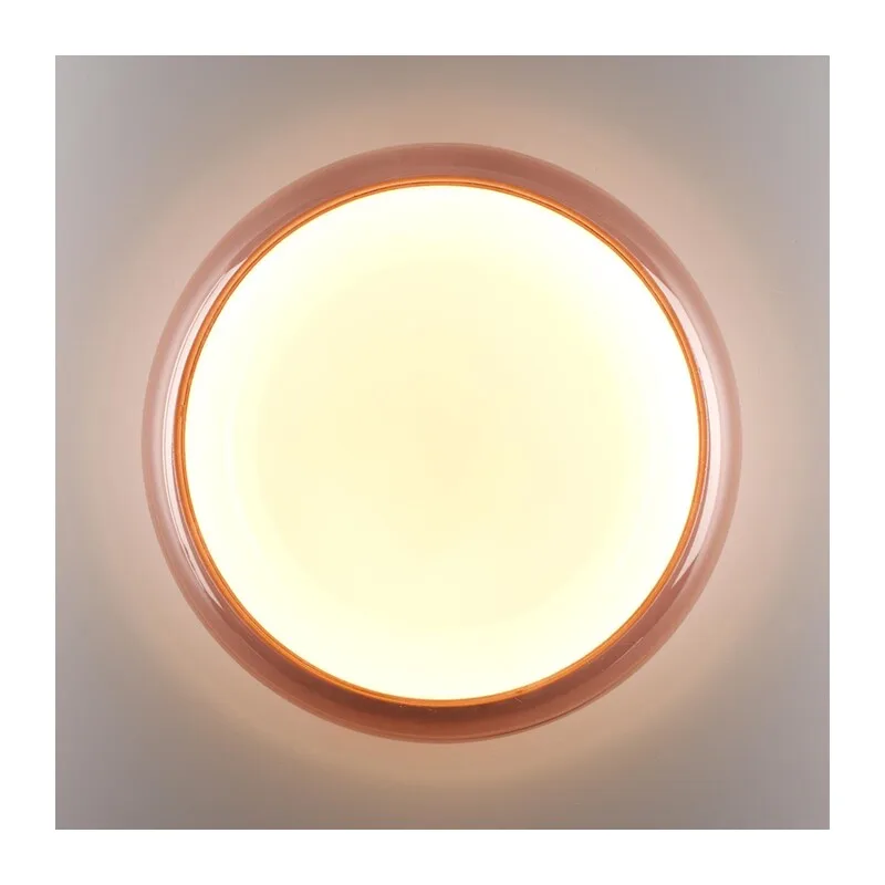 7778/DLN COLOR SN 112 Светильник пластик/белый/розовый LED 48Вт 3000/4000/6000К D400 IP43 CCT PORTMAN 3