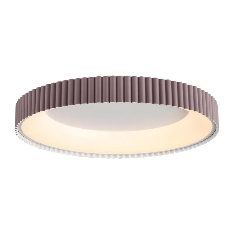 7766/56L AVRA LED SN 576 Светильник металл/белый/мокко LED 56Вт 3000/4000/6000K D500 IP43 ССТ SHARMEL 5
