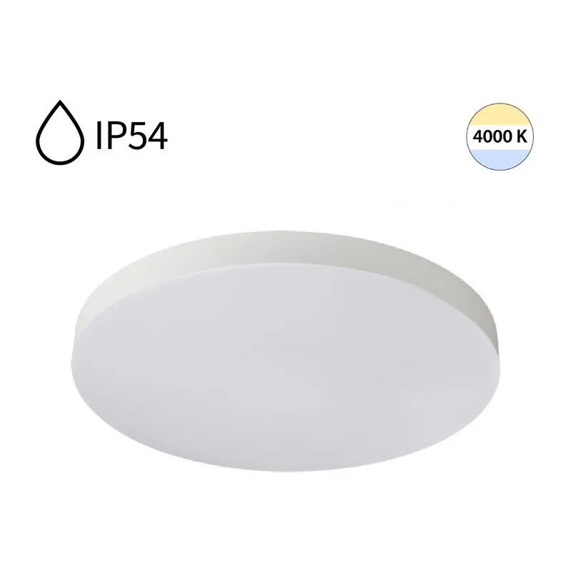 7759/36L MITRA LED SN 545 Светильник пластик/белый LED 36Вт 4000K D400 IP54 GAMMA