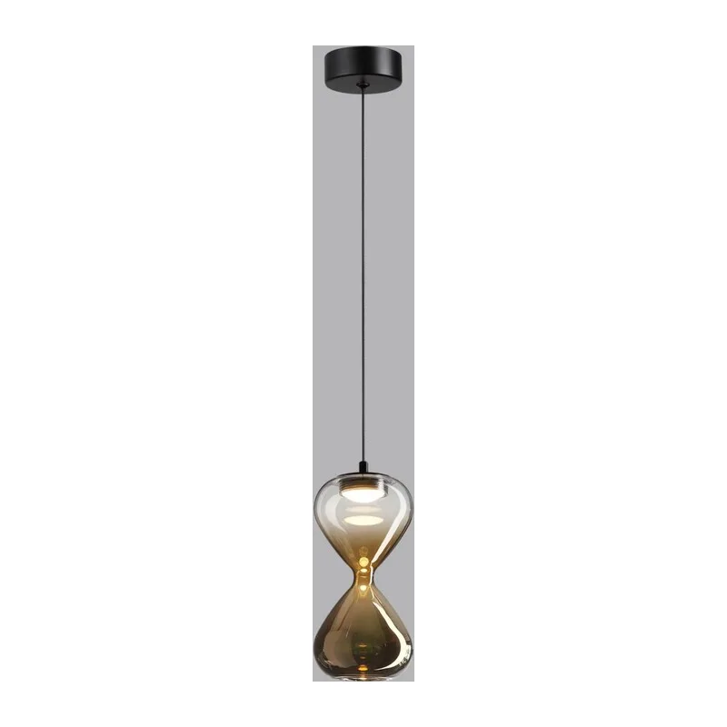 5094/4L PENDANT ODL25 357 черный/прозрачн./золотой градиент/металл/стекло Подвес LED 4W 4000K 388Лм GLESSI 2