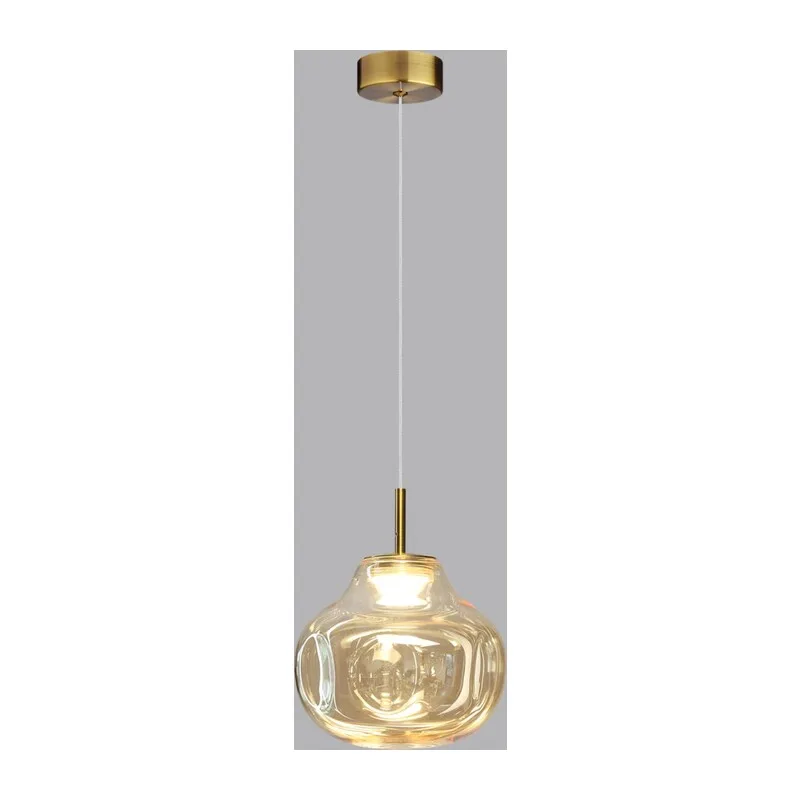 5097/4L PENDANT ODL25 363 античн.бронза/янтарный/металл/стекло Подвес LED 4W 4000K 388Лм VASO 2