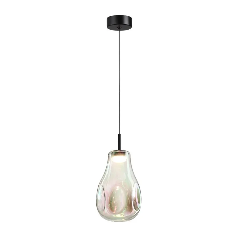 5098/4LB PENDANT ODL25 365 черный/бензиновый/металл/стекло Подвес LED 4W 4000K 388Лм NAVE 2