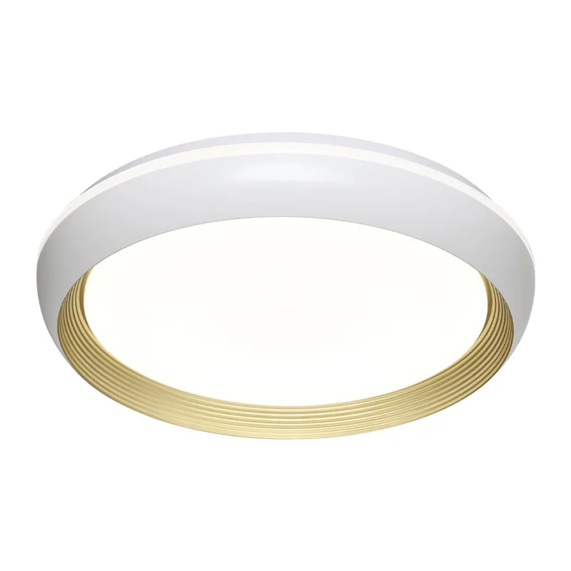 7650/DLN PALE SN 141 Светильник пластик/белый/золотой LED 48Вт 3000/4000/6000К D380 IP43 CCT TOFIQ WHITE 2