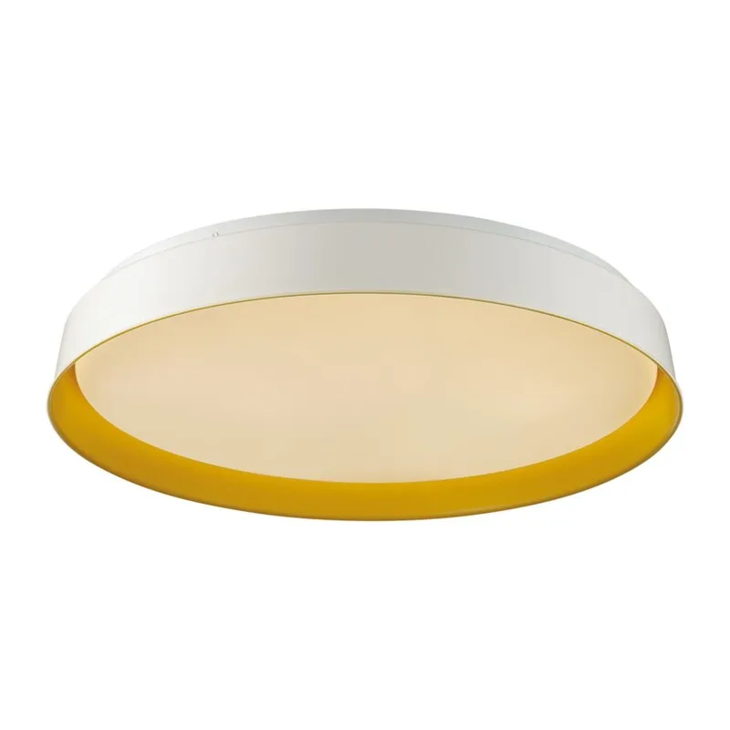 7711/ELN COLOR SN 157 Светильник пластик/желтый LED 76Вт 3000/4000/6000К D510 IP43 CCT TUNA YELLOW 4