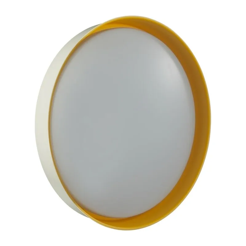 7711/ELN COLOR SN 157 Светильник пластик/желтый LED 76Вт 3000/4000/6000К D510 IP43 CCT TUNA YELLOW