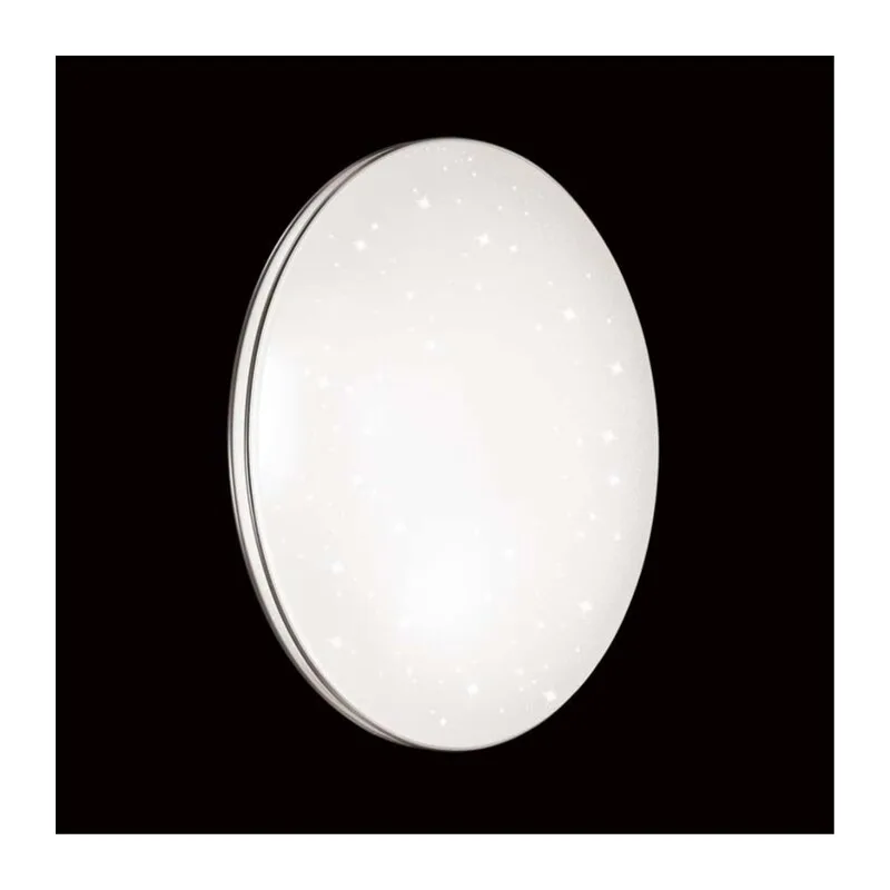 2051/DLN PALE SN 211 Светильник пластик/белый/хром LED 48Вт 3000/4000/6000K D410 IP43 CCT LEKA 2