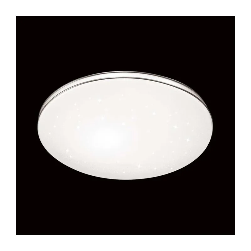 2051/DLN PALE SN 211 Светильник пластик/белый/хром LED 48Вт 3000/4000/6000K D410 IP43 CCT LEKA 3