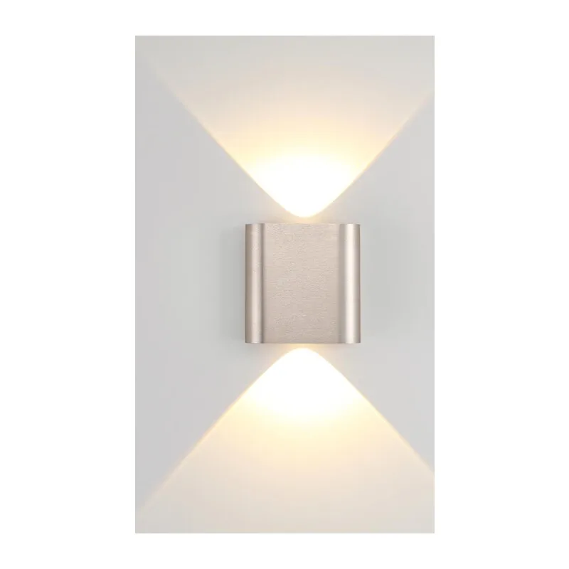 7106/2WL HIGHTECH ODL26 441 Настенный светильник светильник матовый никель/металл IP20 LED 2W 3000K 220V MAGNUM 2