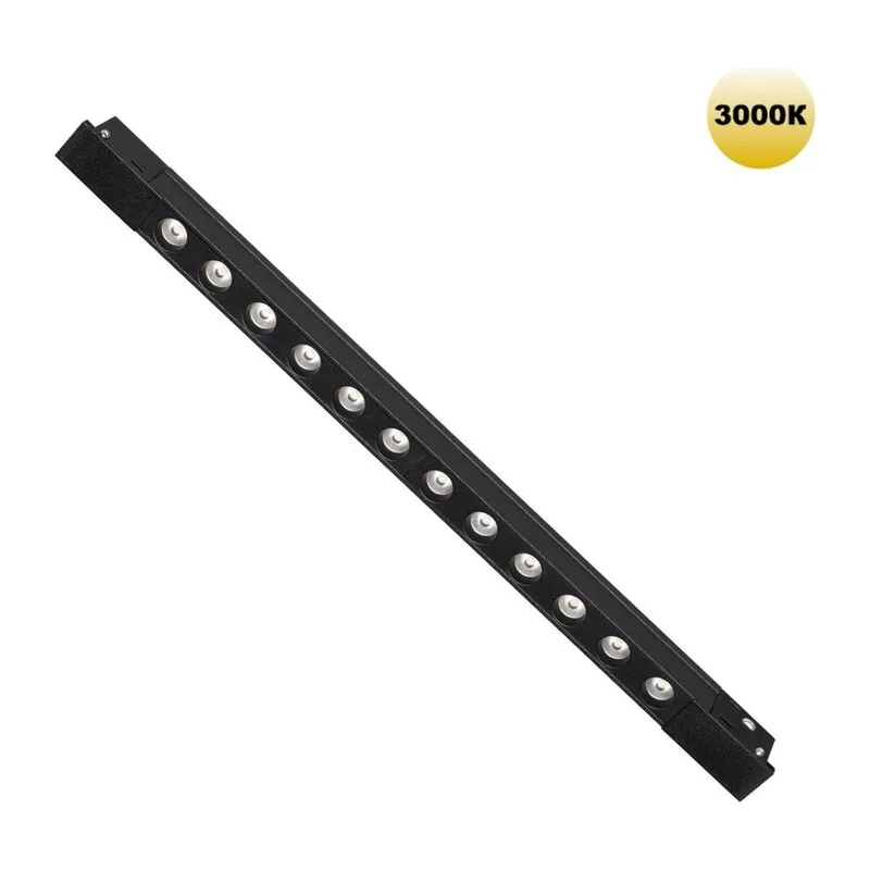 359511 SHINO NT24 162 черный Трековый светильник для низковольт. шинопровода арт.135179-135180 IP20 LED 12W 48V 3000K 580Лм FLUM