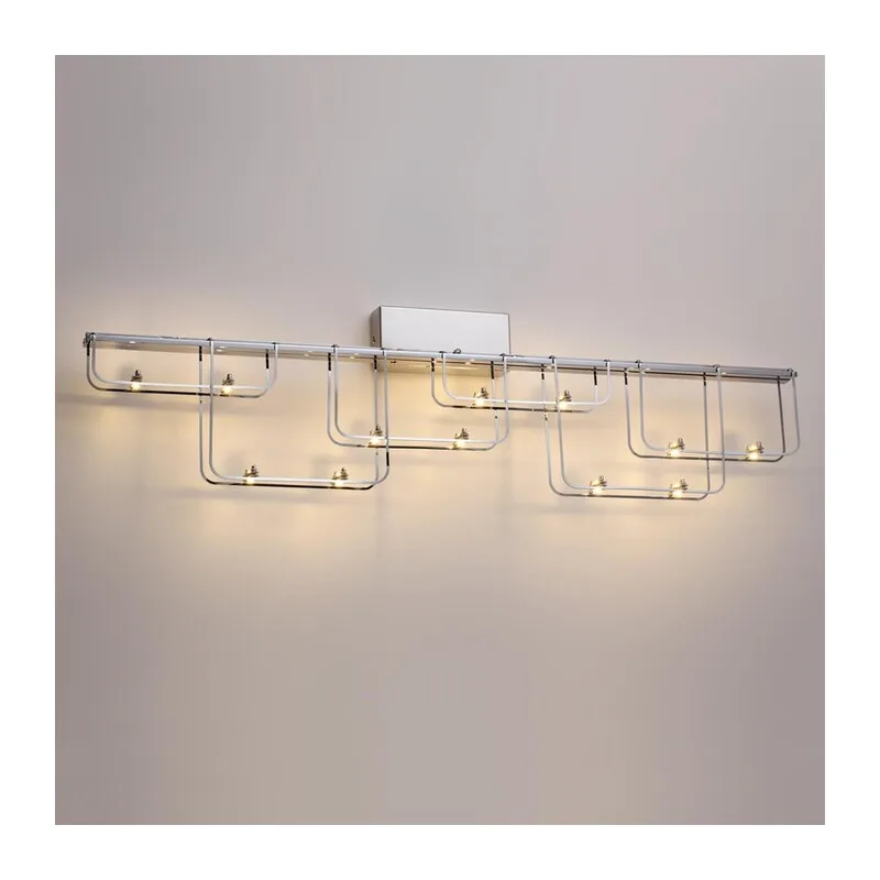 7059/12WL HIGHTECH ODL26 287 Настенный светильник нерж/сталь хром IP20 LED 12W 1080Лм 3000K 220V ZAHA 4