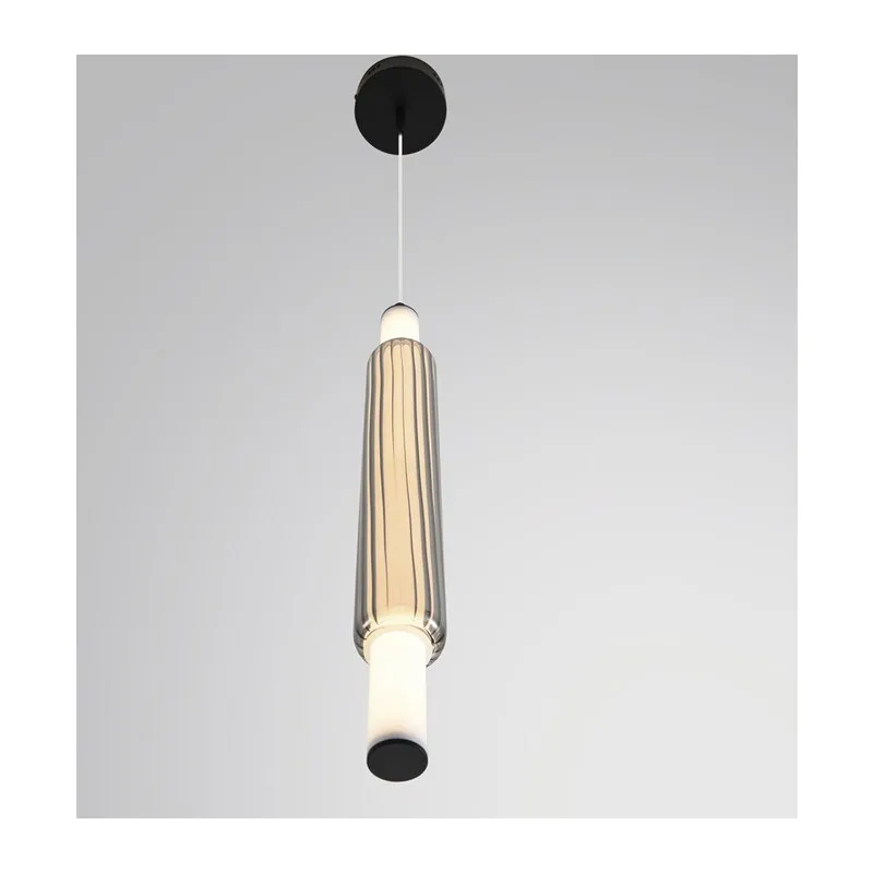 6556/15WCL LEDIO LN26 280 черный/дымчатый, металл/акрил/стекло Бра/подвес LED 15W 4000К 220V TRENDY 3