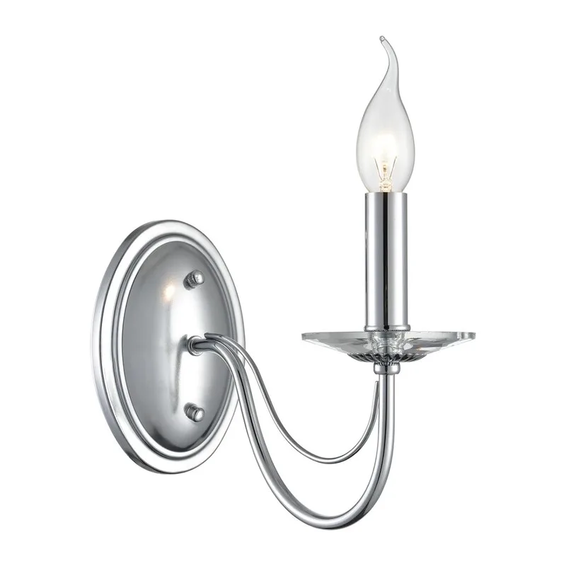 8034/1W CLASSI LN26 082 металл/стекло, хром/прозрачный Бра E14 1*40W 220V INCANTO