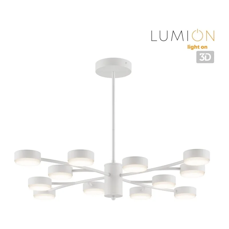8265/12 COMFI LN26 233 металл, белый Люстра GX53 LED 12*7W 220V TORINA 5
