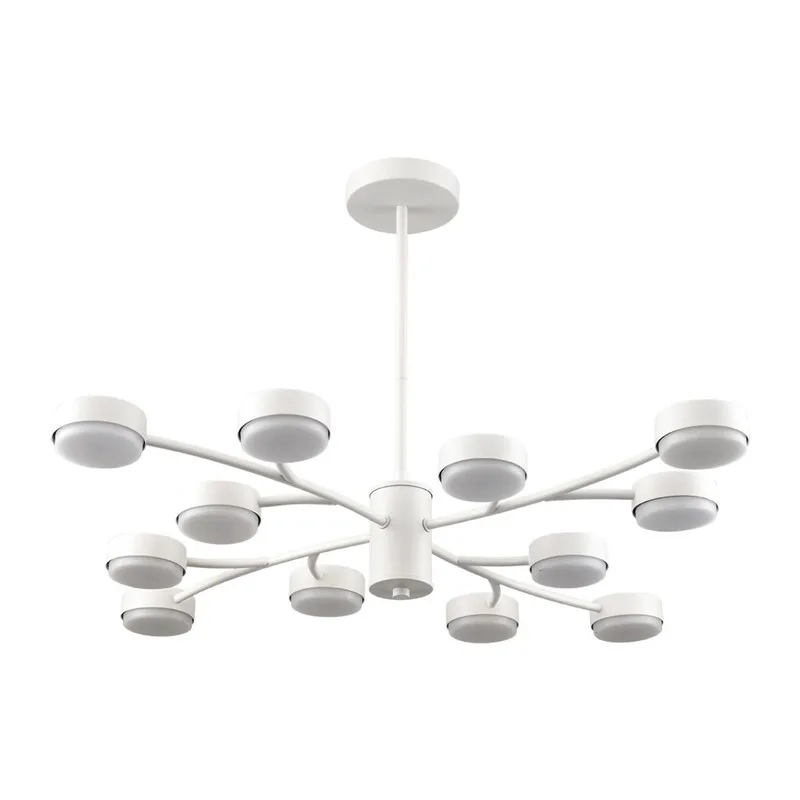 8265/12 COMFI LN26 233 металл, белый Люстра GX53 LED 12*7W 220V TORINA