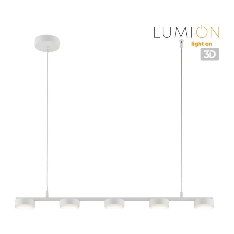 8265/5 COMFI LN26 234 металл, белый Светильник подвесной GX53 LED 5*7W 220V TORINA 3