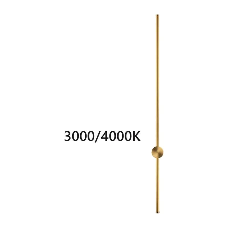 4335/18WGP HIGHTECH ODL23 275 золото Настенный светильник IP20 LED 18W 849Лм 3000K/4000K (перекл. ч/з тумблер на драйвере) FILLINI