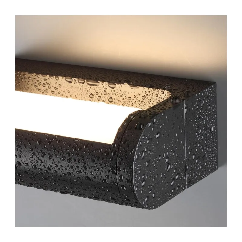 7117/12WL NATURE ODL25 667 Настенный светильник черный/металл IP65 LED 12W 453Лм 3000K 140° 220-240V TWINSET 3