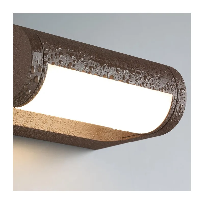 7118/12WL NATURE ODL25 667 Настенный светильник коричневый/металл IP65 LED 12W 450Лм 3000K 140° 220-240V TWINSET 3