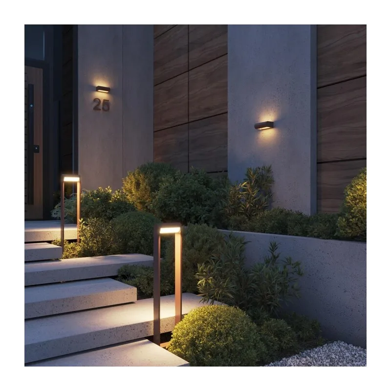 7118/12WL NATURE ODL25 667 Настенный светильник коричневый/металл IP65 LED 12W 450Лм 3000K 140° 220-240V TWINSET