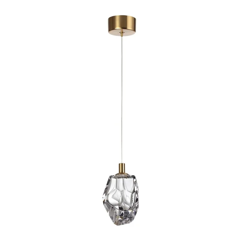7114/4LC L-VISION ODL25 Подвесной светильник бронзовый/прозрачное стекло/металл IP20 LED 4W 300Лм 3000K 200° 220V GEMME