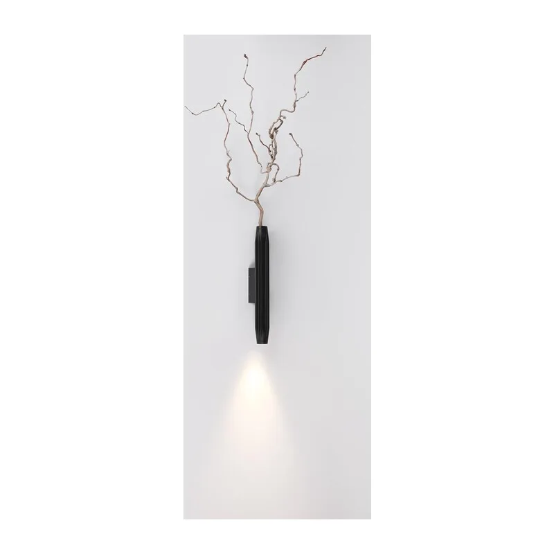 7141/6WLA NATURE ODL25 681 Настенный светильник черный/металл IP65 LED 6W 401Лм 38° 3000K 85-265V JUG 2