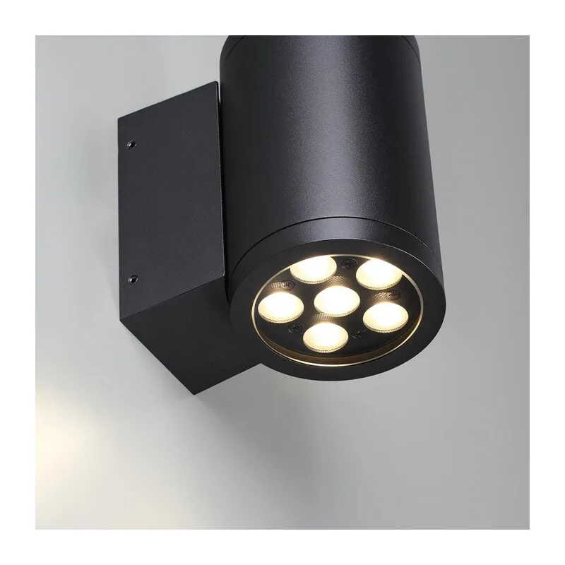 7142/12WL NATURE ODL25 683 Настенный светильник черный/металл IP65 LED 12W 696Лм 60° 3000K 85-265V LONG 3