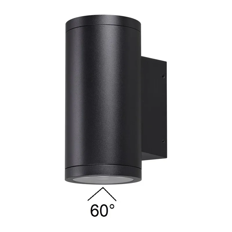 7142/24WL NATURE ODL25 683 Настенный светильник черный/металл IP65 LED 24W 1252Лм 60° 3000K 85-265V LONG