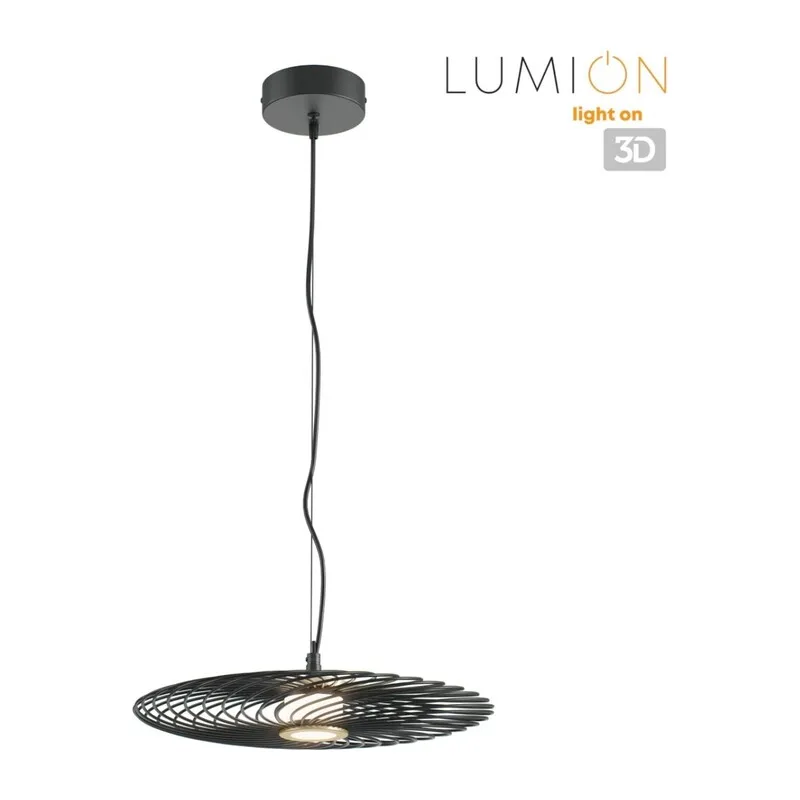 8379/9L LEDIO LN26 299 черный, металл/акрил Подвес LED 9W 3000K 220V CAMOMILE 3