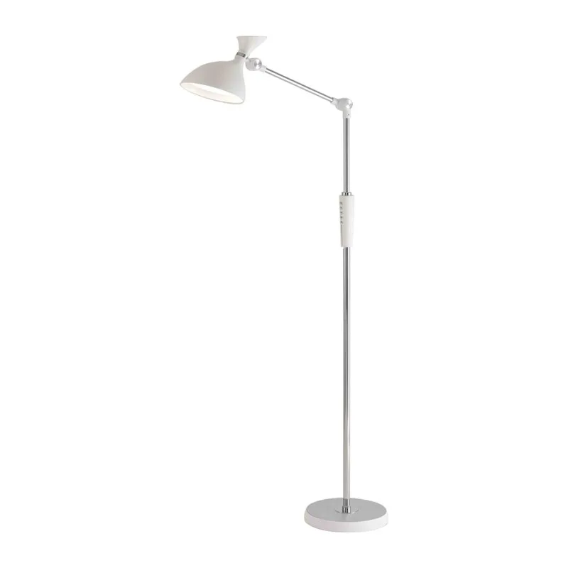 8330/15FL LEDIO LN26 458 белый, металл/пластик Торшер LED 15W 3000/4000/6000K 220-240V ССТ/диммер HORSA 2