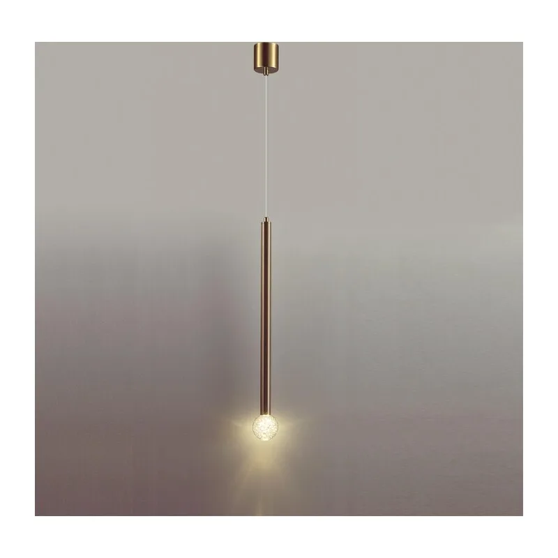 4374/3LA HIGHTECH ODL26 279 Подвесной светильник золото/хрустальн. стекло/металл IP20 LED 3W 400Лм 3000K 220-240V FIANO 4