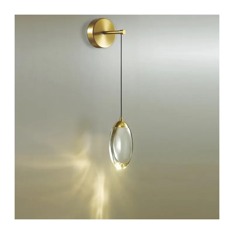 7159/3WL HIGHTECH ODL26 231 Настенный светильник бронза/хрусталь/металл IP20 LED 3W 400Лм 3000K 220-240V PURA 4