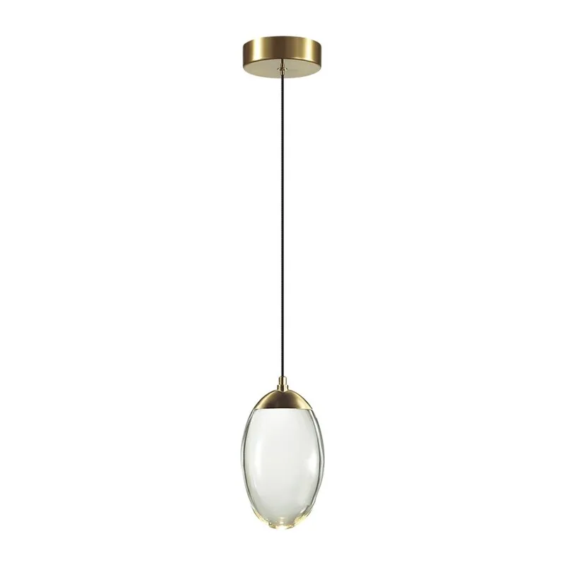 7159/3L HIGHTECH ODL26 231 Подвесной светильник бронза/хрусталь/металл IP20 LED 3W 400Лм 3000K 220-240V PURA 2