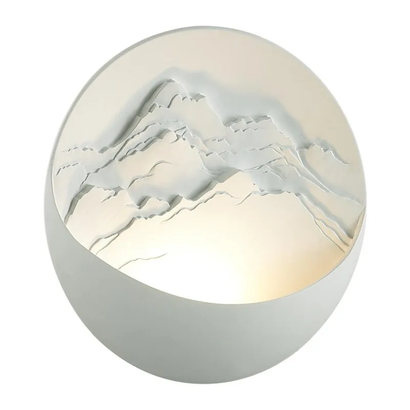 7168/6WL HIGHTECH ODL26 427 Настенный светильник  белый/гипс/металл IP20 LED 12W 3000K 220-240V MONTANA 2