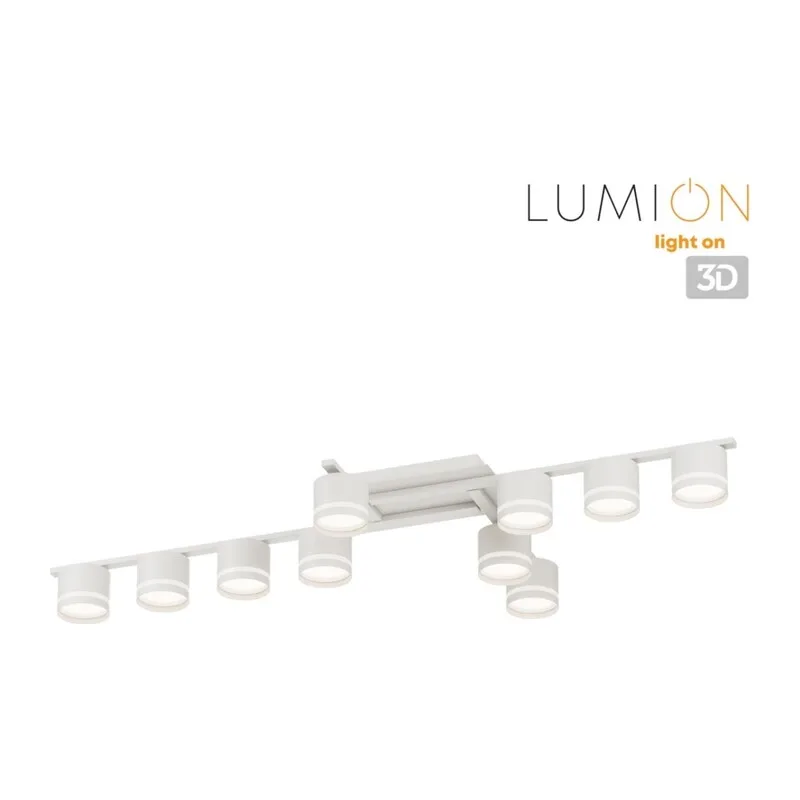 8303/10C COMFI LN26 237 белый, металл Светильник потолочный GX53 LED 10*7W 220V AGNIA 5