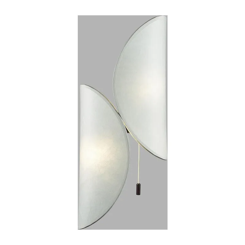 7067/2W L-VISION ODL26 191 Настенный светильник черный/белый/шелк/металл IP20 LED G9 5W 220-240V SILK 3