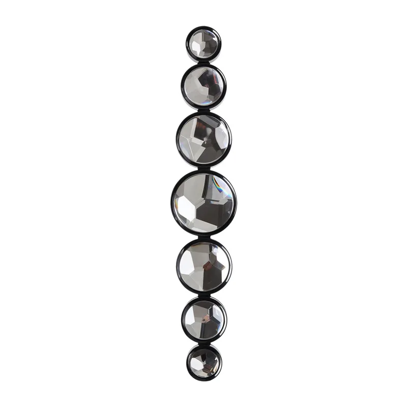 7174/15WL L-VISION ODL26 Настенный светильник  черный/хрусталь/металл IP20 LED 15W 3000K 220-240V SPILLA