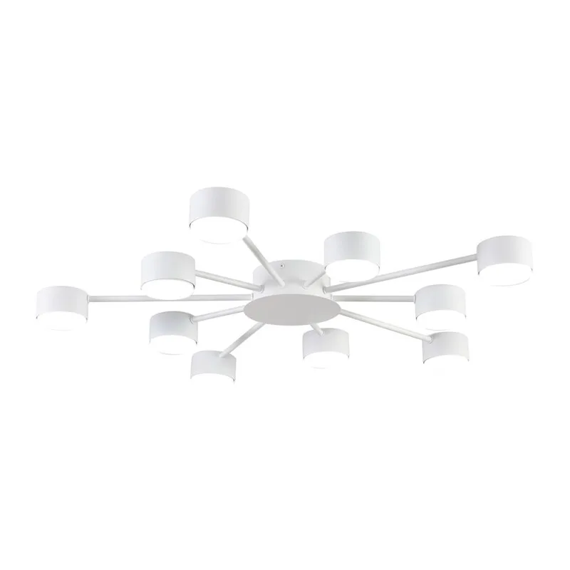8343/10C COMFI LN26 252 белый, металл Люстра GX53 LED 10*7W 220V TORINA 2