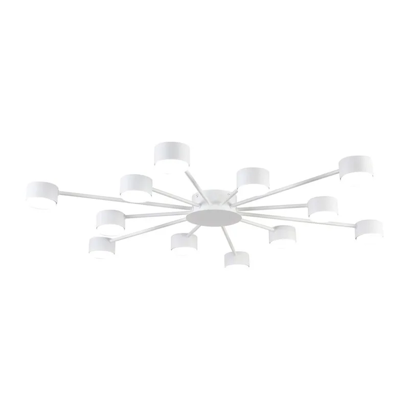 8343/12C COMFI LN26 252 белый, металл Люстра GX53 LED 12*7W 220V TORINA 2