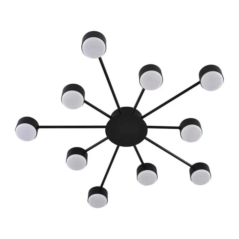 8344/10C COMFI LN26 251 черный, металл Люстра GX53 LED 10*7W 220V TORINA 2