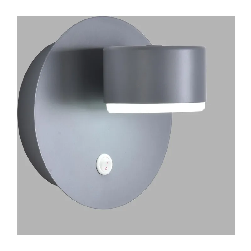8345/1W COMFI LN26 433 серый, металл Бра GX53 LED 1*7W 220V TORINA 4