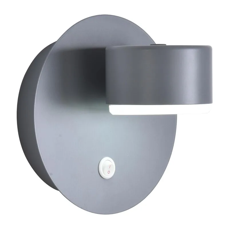 8345/1W COMFI LN26 433 серый, металл Бра GX53 LED 1*7W 220V TORINA 2