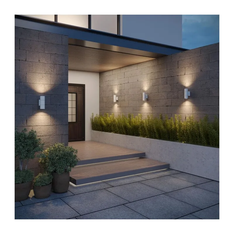 370987 STREET NT25 750 белый Светильник ландшафтный IP65 GU10 2*50W 100-240V LANDSCAPE 3