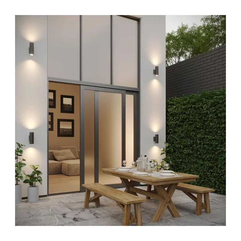 370988 STREET NT25 750 черный Светильник ландшафтный IP65 GU10 2*50W 100-240V LANDSCAPE 3