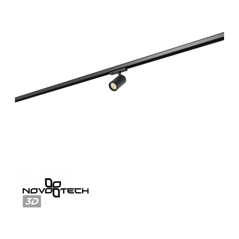 359564 PORT NT25 312 черный Светильник трехфазный трековый светодиодный IP20 LED 4000К 15W 220-240V HELIX 5
